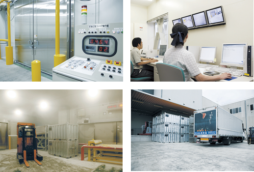 コンピュータ制御による正確・迅速入出庫